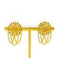 Versatile Modish 22k Gold Earrings