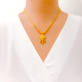 delightful-charming-22k-gold-necklace-set