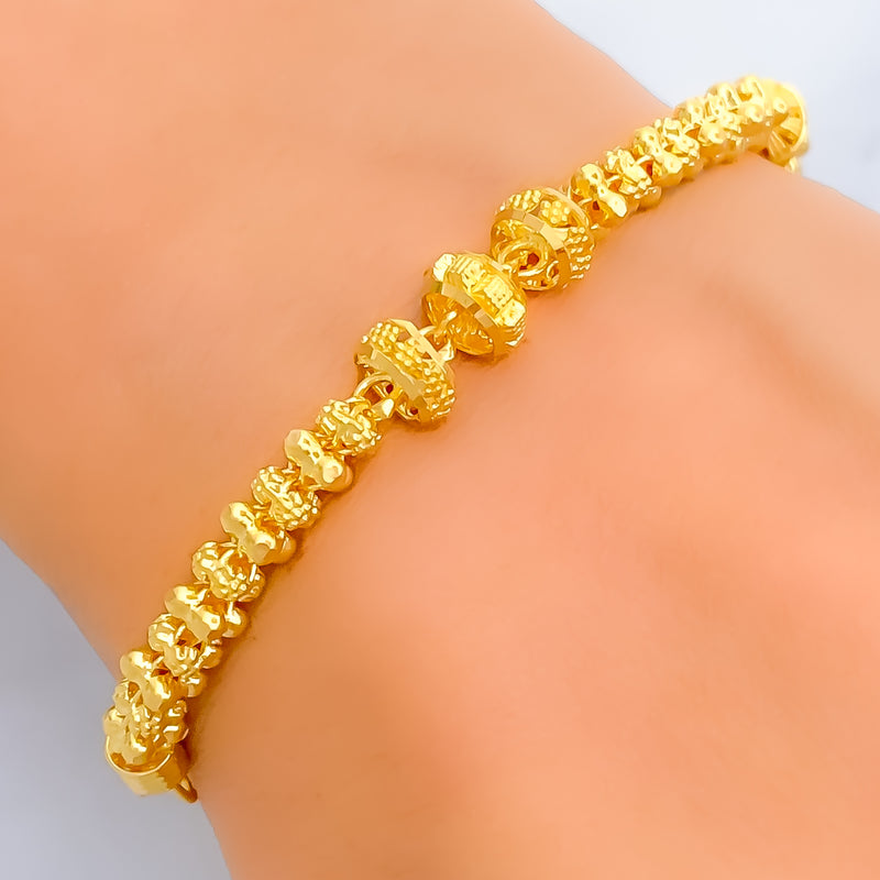 graceful-multi-bead-22k-gold-bracelet