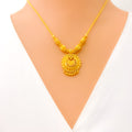 ornate-stylish-22k-gold-necklace-set