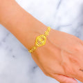 upscale-fashionable-22k-gold-bracelet