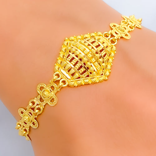 upscale-fashionable-22k-gold-bracelet