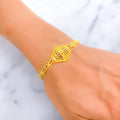 upscale-fashionable-22k-gold-bracelet