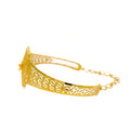 elegant-netted-flower-22k-gold-bangle-bracelet