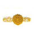 unique-cutwork-22k-gold-flexi-bangle-bracelet