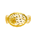 ritzy-striped-oval-22k-gold-bangle-bracelet