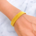 Impressive Sleek 22k Gold Bangles 