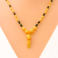 Reflective Stately 22k Gold Mangal Sutra Set 