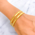 textured-striking-bright-21k-gold-bangles