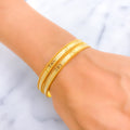 textured-striking-bright-21k-gold-bangles