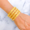 elevated-regal-leaf-21k-gold-bangles