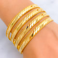 iridescent-lustrous-21k-gold-rare-bangles