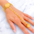 impressive-floral-21k-gold-panchangala-bangle-bracelet