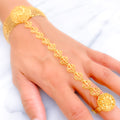 impressive-floral-21k-gold-panchangala-bangle-bracelet