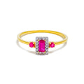 exclusive-lush-18k-gold-geometric-diamond-ring