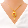 shimmering-colorful-22k-gold-cz-pendant