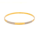 alternating-glistening-two-tone-22k-gold-bangle