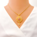 decadent-geometric-22k-gold-cz-pendant