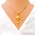 majestic-chic-22k-gold-cz-pendant