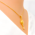 majestic-chic-22k-gold-cz-pendant