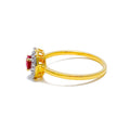 glimmering-sophisticated-18k-gold-buttoned-diamond-ring