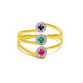 vivid-blooming-18k-gold-floral-trio-diamond-ring