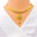 radiant-domed-22k-gold-kundan-necklace-set