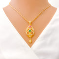 dressy-intricate-22k-gold-cz-pendant