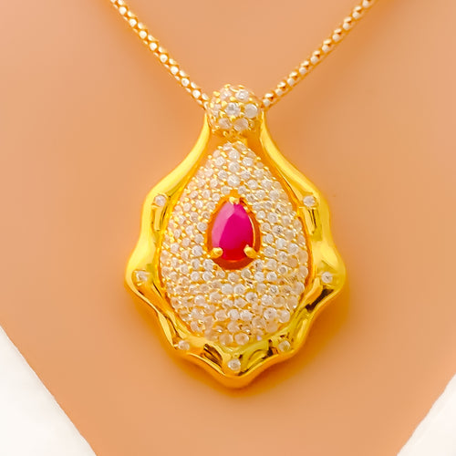 bold-chic-22k-gold-cz-pendant