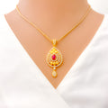 majestic-jazzy-22k-gold-cz-pendant