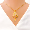 gorgeous-radiant-22k-gold-cz-pendant