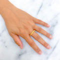 Everyday Lovely 21k Gold Ring