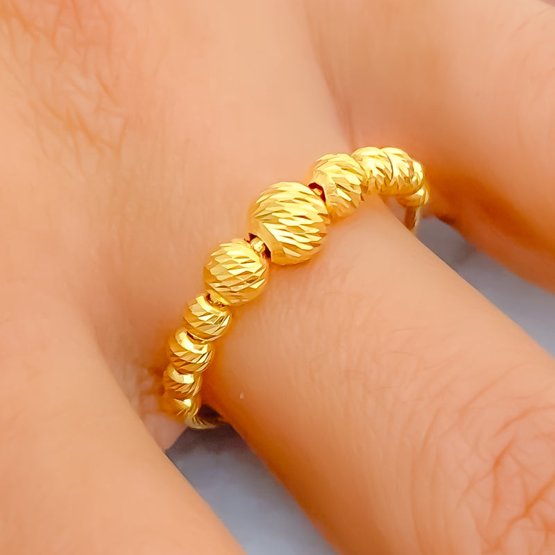 Everyday Lovely 21k Gold Ring