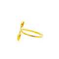 Beautiful Infinity Heart 21k Gold Ring 