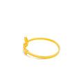 Posh Radiant 21k Gold Love Ring