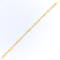 sparkling-radiant-22k-gold-cz-bracelet