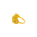 Upscale Elevated 22K Gold Ring