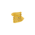 Dazzling Lush 22K Gold Ring