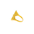 Regal Exquisite 22K Gold Ring
