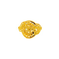 Opulent Gleaming 22K Gold Ring