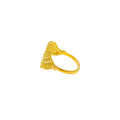 Opulent Gleaming 22K Gold Ring