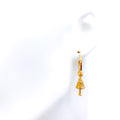 elevated-graceful-22k-gold-hanging-earrings