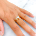 glowing-open-flower-diamond-18k-gold-ring