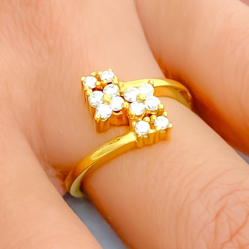 twin-flower-diamond-18k-gold-ring