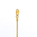 Heart Ornamental 22K Gold Anklet