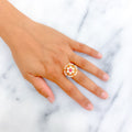 blooming-ornamental-floral-18k-gold-diamond-statement-ring