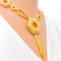 stately-rope-fancy-22k-gold-necklace-set