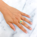 embellished-unique-draped-18k-gold-diamond-statement-ring