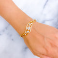 luminescent-glimmering-diamond-18k-gold-bangle-bracelet