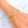 luminescent-glimmering-diamond-18k-gold-bangle-bracelet